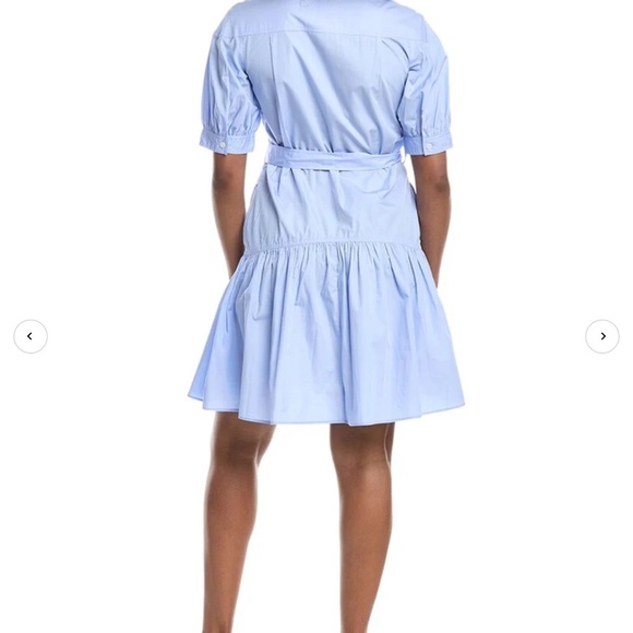 DEREK LAM 10 CROSBY LUMA SHIRTDRESS - Picture 2 of 5